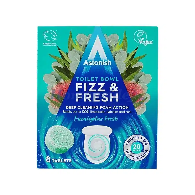 Homepride Online-Fizz N Fresh Toilet Tablets Eucalyptus x 8