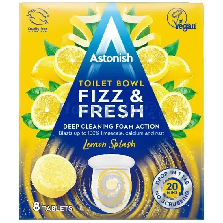 Homepride Online-Fizz N Fresh Toilet Tablets Lemon x 8