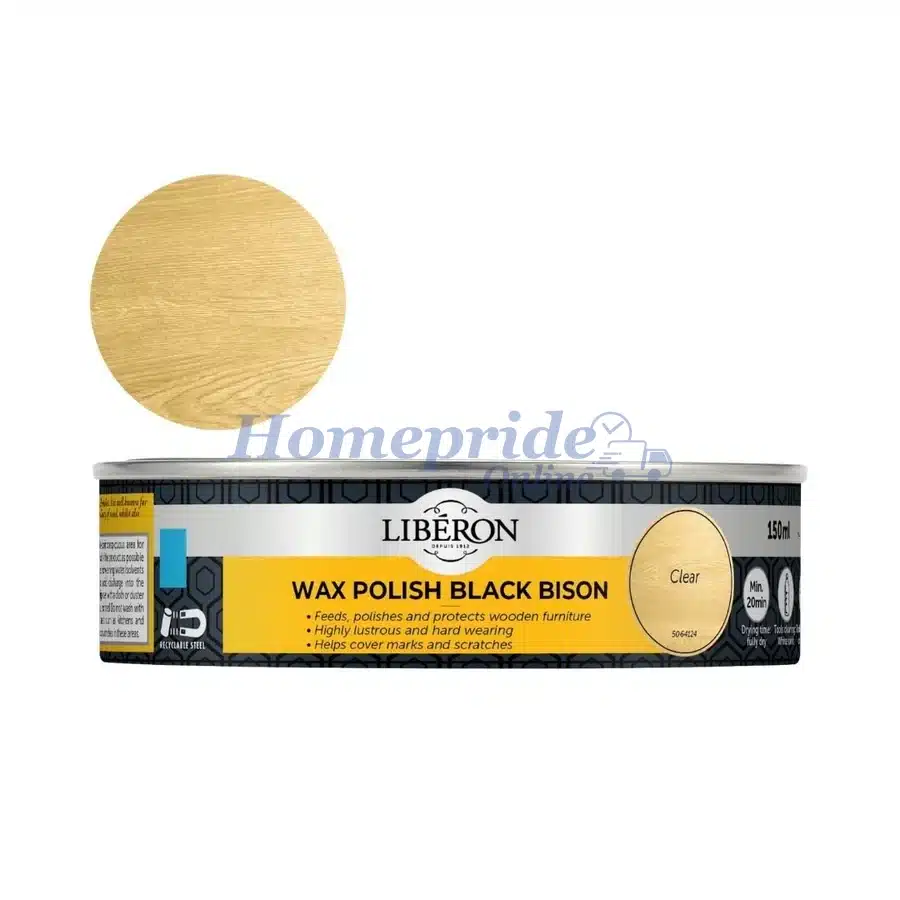 Homepride Online-Bison Paste Wax Clear 150ml