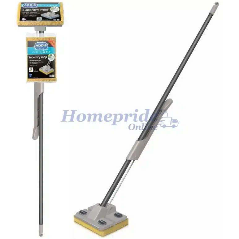 Homepride Online-Superdry Mop & Extra Refill Metallic/Graphite