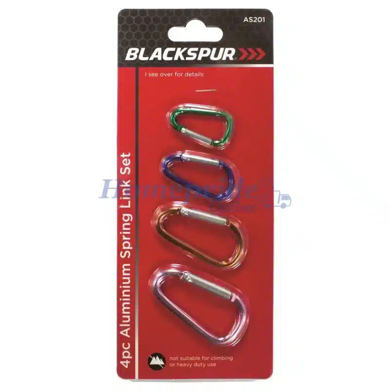 Homepride Online-4pc aluminium spring link set