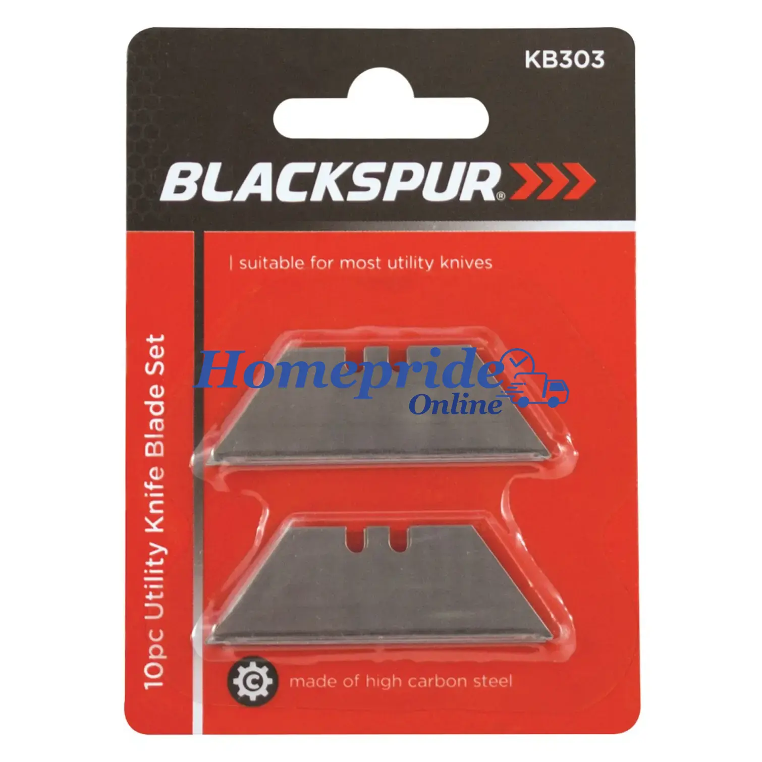 Homepride Online-Blackspur Utility Knife Blades x10