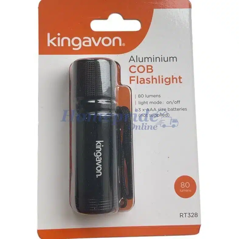 Homepride Online-Kingavon Aluminium cob flshlight 80 lumens