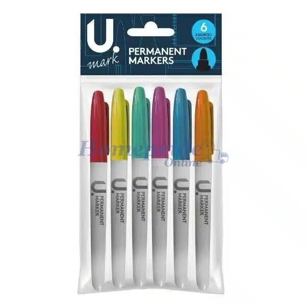 Homepride Online-MARTELLO 6PC PERMANT MARKERS