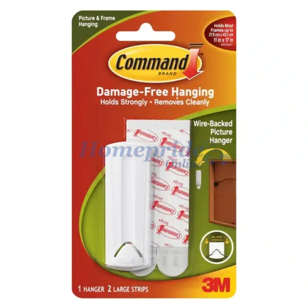 Homepride Online-3M COMMAND WIRE BACK PICTURE HANGER