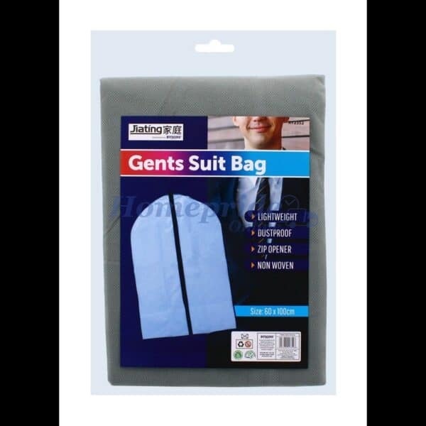 Homepride Online-RYSONS GENTS SUIT BAG GREY LIGHTWEIGHT DUSTPROOF 60X100cm